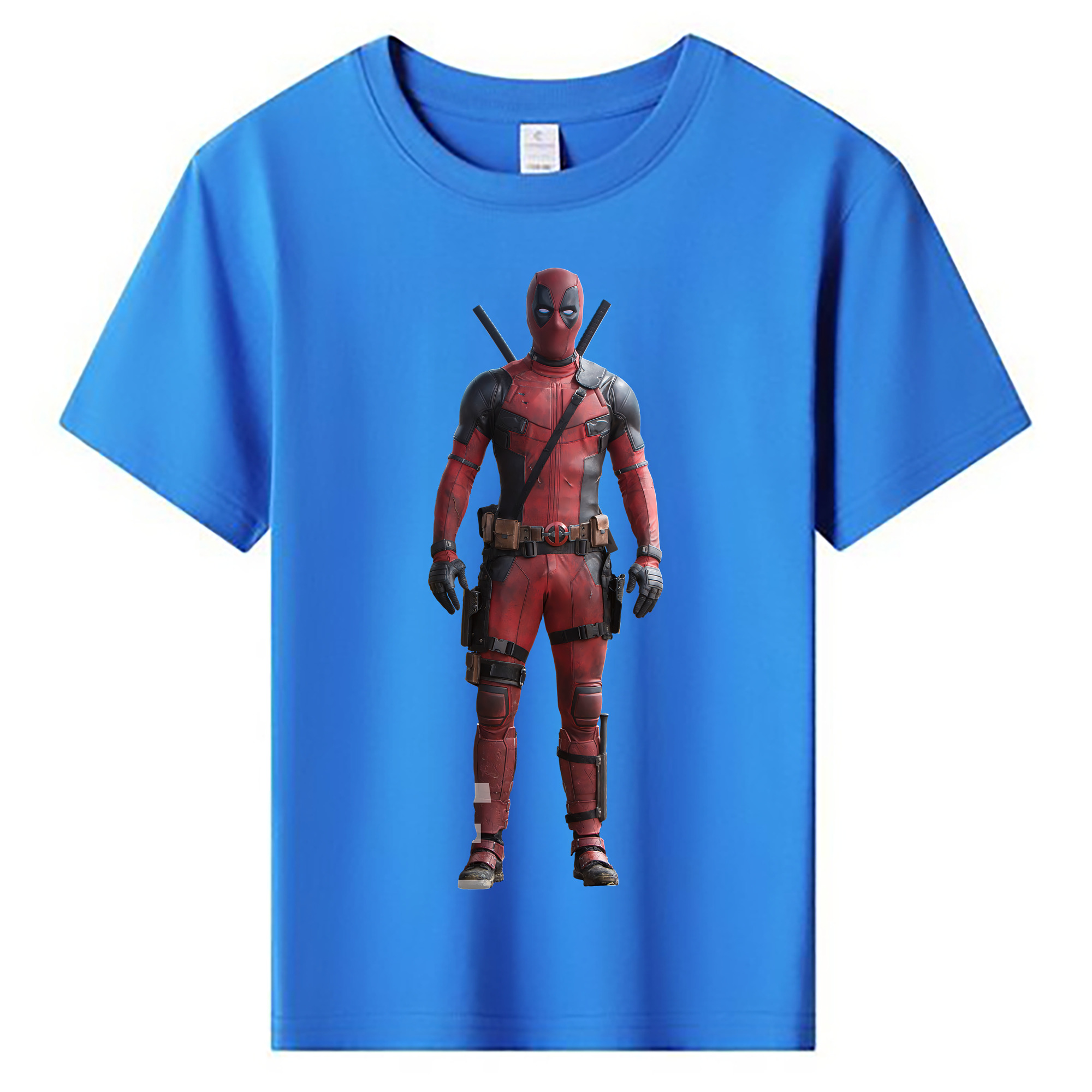 （画像用） Deadpool デッドプール 綿100％キッズTシャツ（フロントプリント）